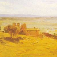 Un casale nella campagna romana Un casale nella campagna romana